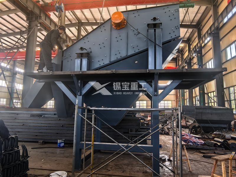 沥青再生料专用筛分机